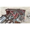 Image 10 : Pallet Lot: Stainless Steel Chimney Pipe Sections, Car Ramps, Crow Bars, Jack Stands, Cable