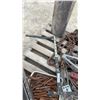 Image 11 : Pallet Lot: Stainless Steel Chimney Pipe Sections, Car Ramps, Crow Bars, Jack Stands, Cable