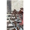 Image 13 : Pallet Lot: Stainless Steel Chimney Pipe Sections, Car Ramps, Crow Bars, Jack Stands, Cable