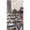 Image 14 : Pallet Lot: Stainless Steel Chimney Pipe Sections, Car Ramps, Crow Bars, Jack Stands, Cable