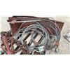 Image 15 : Pallet Lot: Stainless Steel Chimney Pipe Sections, Car Ramps, Crow Bars, Jack Stands, Cable