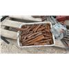 Image 8 : Pallet Lot: Stainless Steel Chimney Pipe Sections, Car Ramps, Crow Bars, Jack Stands, Cable