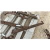 Image 3 : Pallet Lot: Ice Tongs, Spring Style Trap, Horse Hame, Single Tree