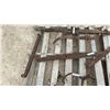 Image 4 : Pallet Lot: Ice Tongs, Spring Style Trap, Horse Hame, Single Tree