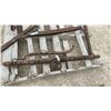 Image 6 : Pallet Lot: Ice Tongs, Spring Style Trap, Horse Hame, Single Tree