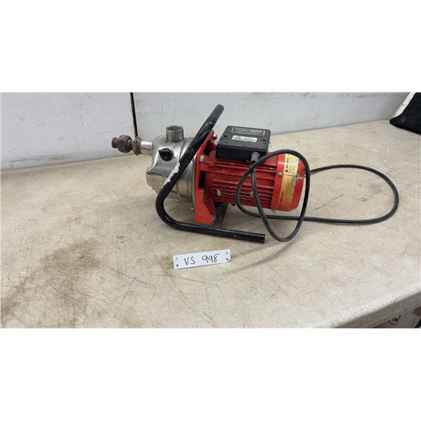 Red Lion Little Giant RJSP-75SS Non-Submersible Jet Pump, 115V, 6.5A, 1 Phase