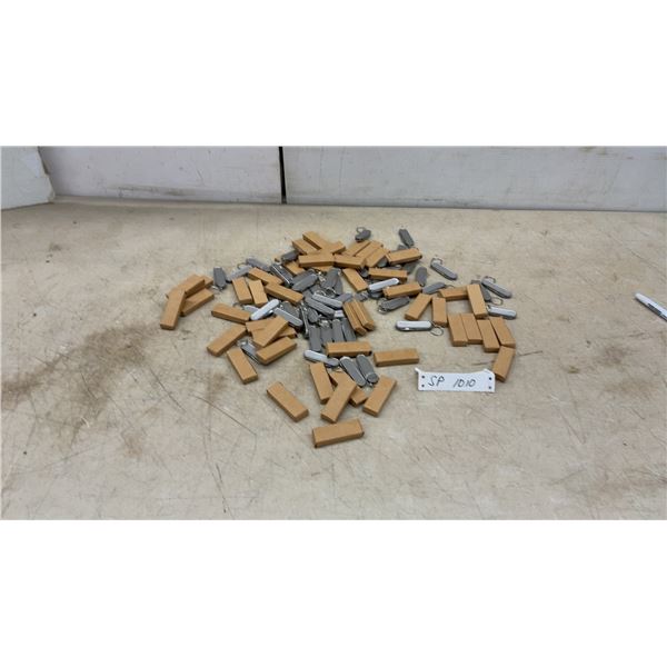 New 100 Stainless Steel Mini Multi-Tool Keychains with Knife, Nail File, and Scissors