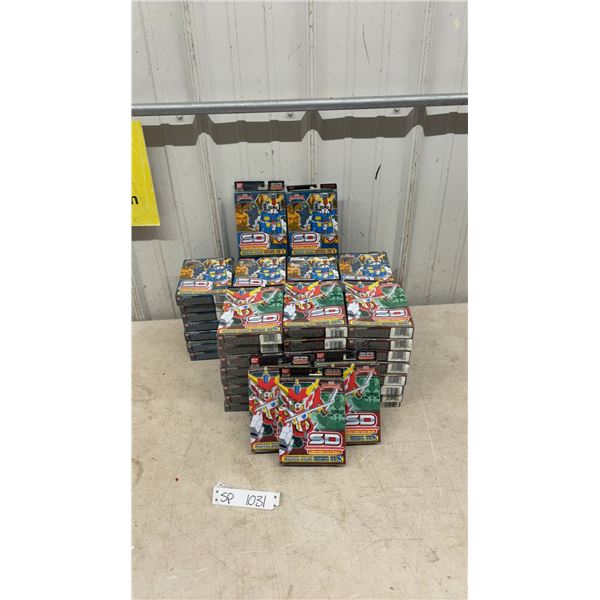 57 Packs Bandai SD Card Game Starter Sets