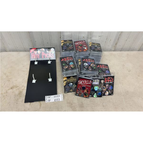 144 Packs of Collectible Guitar Picks