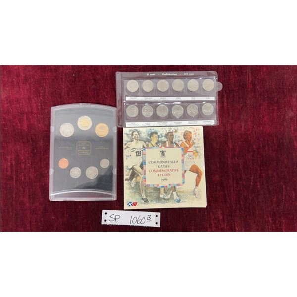 RCM 2001 Set, 1992 Confederation Set and 1986 Commonwealth