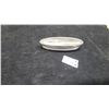 Image 4 : Oval Cut Crystal Cracker Dish with sterling lid