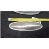 Image 5 : Oval Cut Crystal Cracker Dish with sterling lid