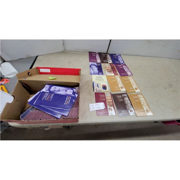 Canada Post 1952 to 2012 60-Year Reign of Queen Elizabeth Folders
