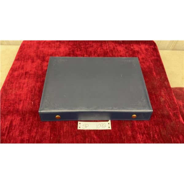 Mimi’s Leather Coin Display Case and Trays Hold 45 Coins