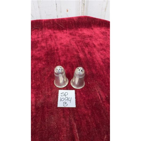 Sterling Silver Small Salt and Pepper Shakers