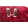 Image 2 : Sterling Silver Small Salt and Pepper Shakers