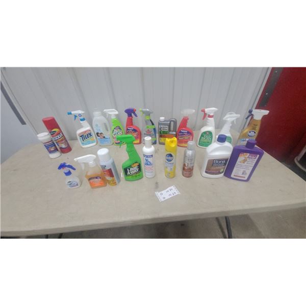Lysol, Lime-A-Way, Bona, Tilex, OxiClean, CLR, Pledge, Resolve Cleaning Products and More some