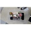 Image 2 : Shoe Care Lot: Protex Spray, Kiwi Polish, Fiebing's Conditioner, Portage Lotion, Brushes