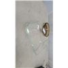 Image 2 : Glass Bakeware Including Amber Pyrex Fluted Pie Plate and Two Clear Rectangular Baking Dishes