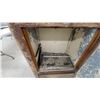 Image 9 : Antique Ice Box with Galvanized Interior and Metal Hardware