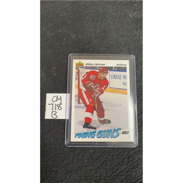 Rookie Niklas Lidstrom Young Guns Card