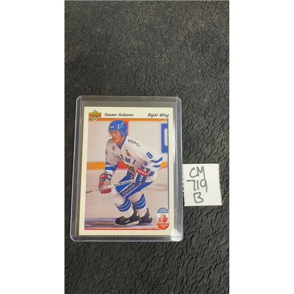 Rookie Teemu Selanne Card