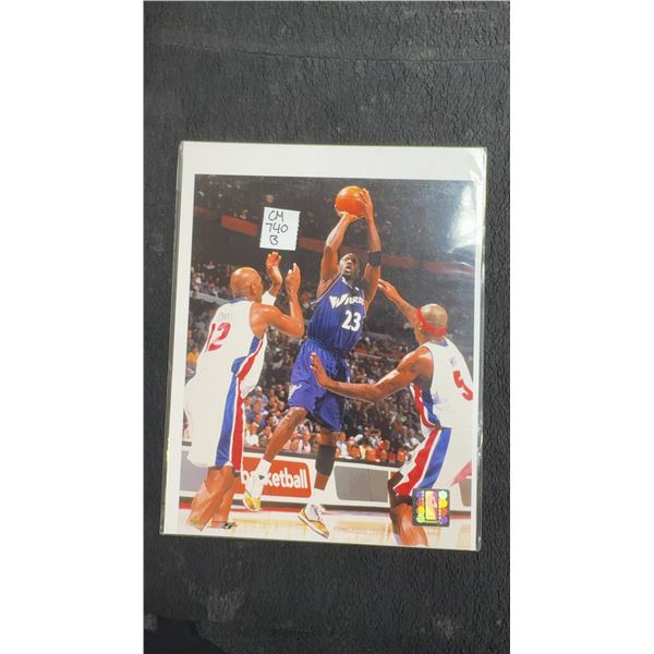 Vintage Michael Jordan Washington Wizards 8 × 10 Photo