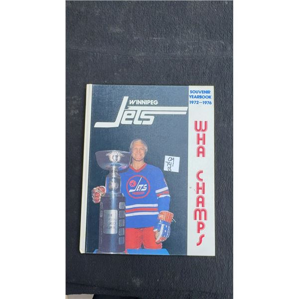 1977 Winnipeg Nets WHA Champs Souvenir Year Book 1972-76
