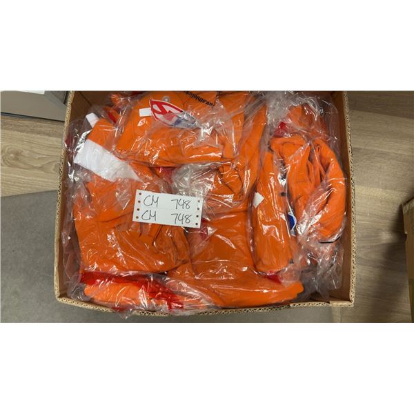 25 Men’s Orange Baseball Jerseys- 19 Large and 6 Small