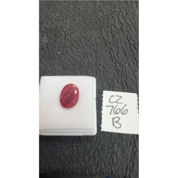 11.6ct Natural Untreated Ruby, Oval Cut, 11.8mm x 15.9mm, Retail $2780