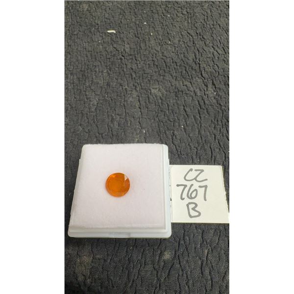 5.6ct Natural Untreated Yellow Sapphire, Round Cut, 9.5mm x 9.5mm, Retail $1240