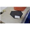 Image 4 : Black Hawk 1” Tool Box, Orange Gas Can, 2 Brooms, and Black Plastic Box