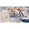 Image 2 : Assorted Building and Landscaping Materials: Earth Anchor, Concrete deck Blocks, oak Wood Planks