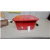 Image 1 : Big Red Jacks 3.5 Gallon Parts Washer, Model PW-1, 110VAC, 60Hz, 0.5A, 12 Gallon/Hour appears new