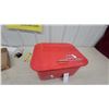 Image 2 : Big Red Jacks 3.5 Gallon Parts Washer, Model PW-1, 110VAC, 60Hz, 0.5A, 12 Gallon/Hour appears new