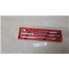 Image 1 : Socket Extension Bar Set with 3 Extension Bars and 2 Adapters 3/8” drive