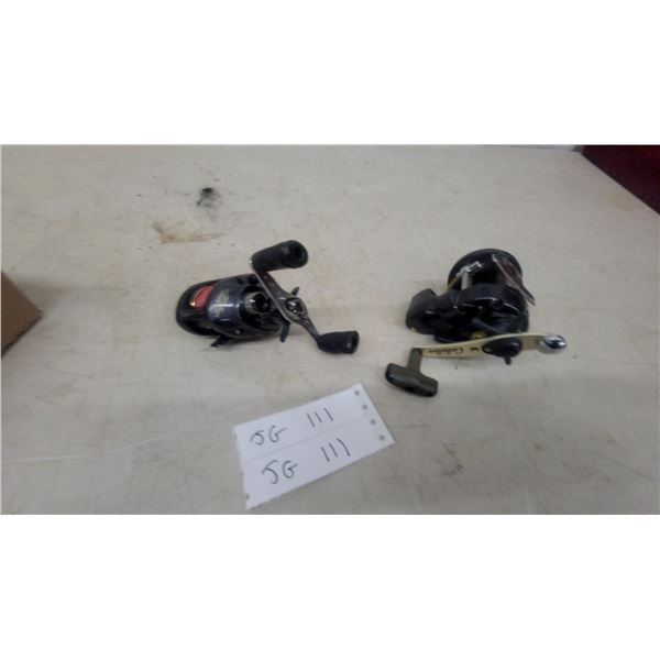 Shimano Curado 200E Baitcasting Reel and Cabela's Depth Master III Line Counter Reel