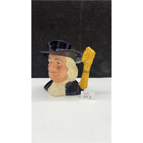 Royal Doulton "Mr. Quaker" Character Jug D6738, 1984 Limited Edition 1189/3500 by Garry Hayes, 7