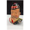 Image 6 : Royal Doulton 1987 William Grant Character Jug Decanter, 25 Year Old Scotch Whisky, 71/2” Tall