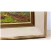 Image 3 : Framed Original Impressionistic Oil Painting of Forest Landscape, Signed by Artist, 28 × 24”