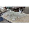 Image 1 : Large Collection of Cut Crystal Glassware Including Stemware, Tumblers, Decanter, Pitcher