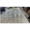 Image 5 : Large Collection of Cut Crystal Glassware Including Stemware, Tumblers, Decanter, Pitcher
