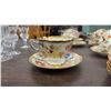 Image 10 : Royal Crown Derby Porcelain Tea and Coffee Service, Mixed Floral Pattern With Gilding, 28 Pieces
