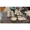 Image 1 : Royal Crown Derby Porcelain Tea and Coffee Service, Mixed Floral Pattern With Gilding, 28 Pieces