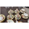 Image 8 : Royal Crown Derby Porcelain Tea and Coffee Service, Mixed Floral Pattern With Gilding, 28 Pieces
