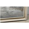 Image 9 : Pair of K. Kamiyama Framed Oil Paintings, Japanese Landscapes with Cherry Blossoms and Pagoda
