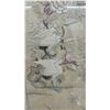 Image 4 : Framed East Asian Silk Embroidery of Embroidered Cranes and Birds Among Flowering Branches, Bamboo