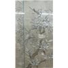 Image 6 : Framed East Asian Silk Embroidery of Embroidered Cranes and Birds Among Flowering Branches, Bamboo