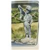 Image 8 : Framed 1993 Watercolor Painting by B. Joyce Hunter, 8 × 10” and Man With Dog and Garden Statue