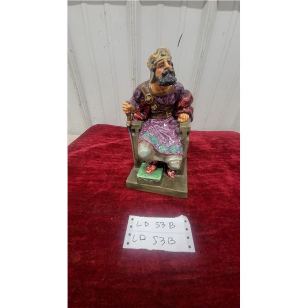 Royal Doulton the old King Large Character 10.6” tall